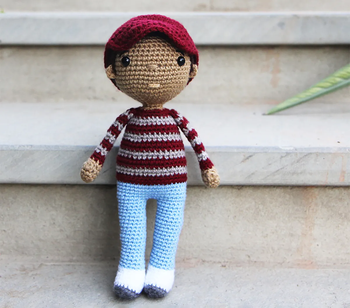Zayd - free crochet doll pattern