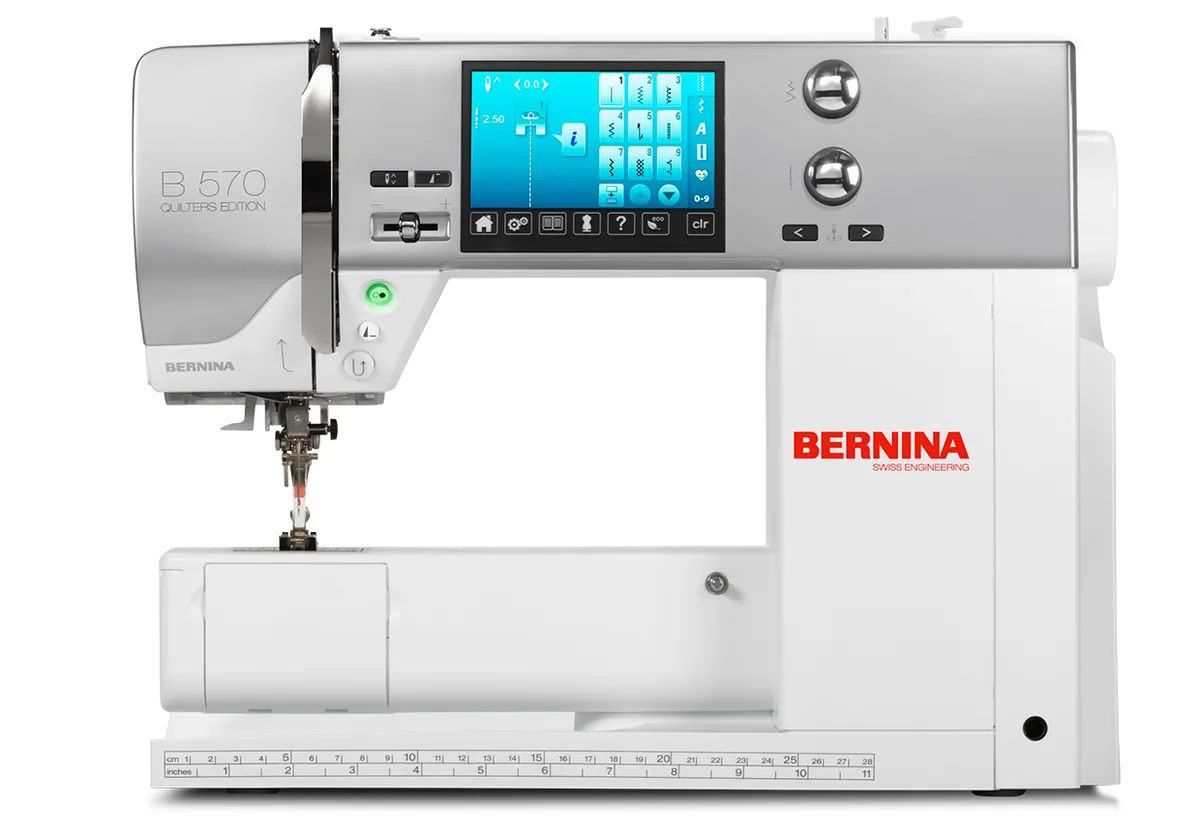 Bernina 570QE Heavy Duty Sewing Machine