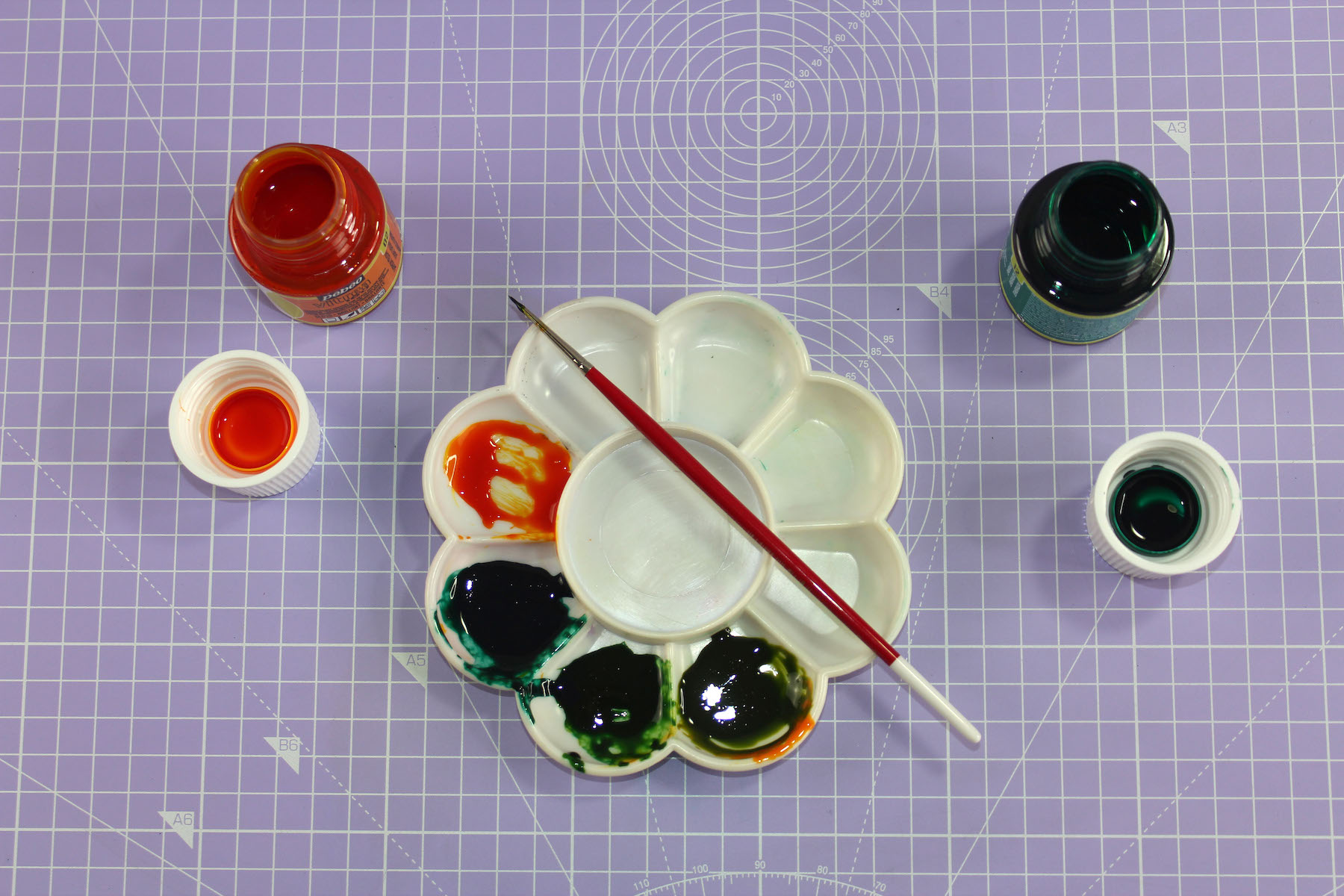 Glass painting tutorial – step 10
