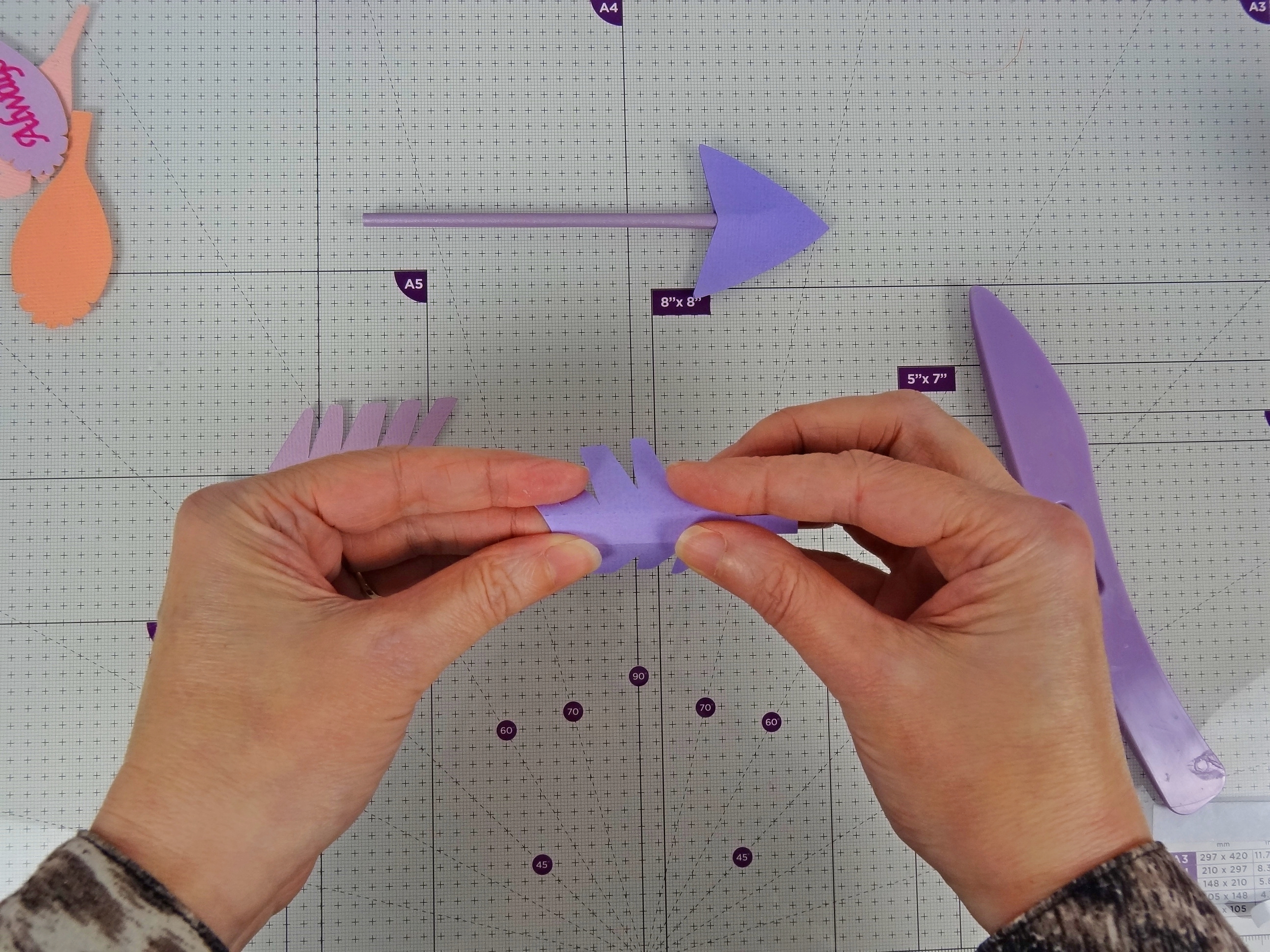 How to make a paper arrow 8