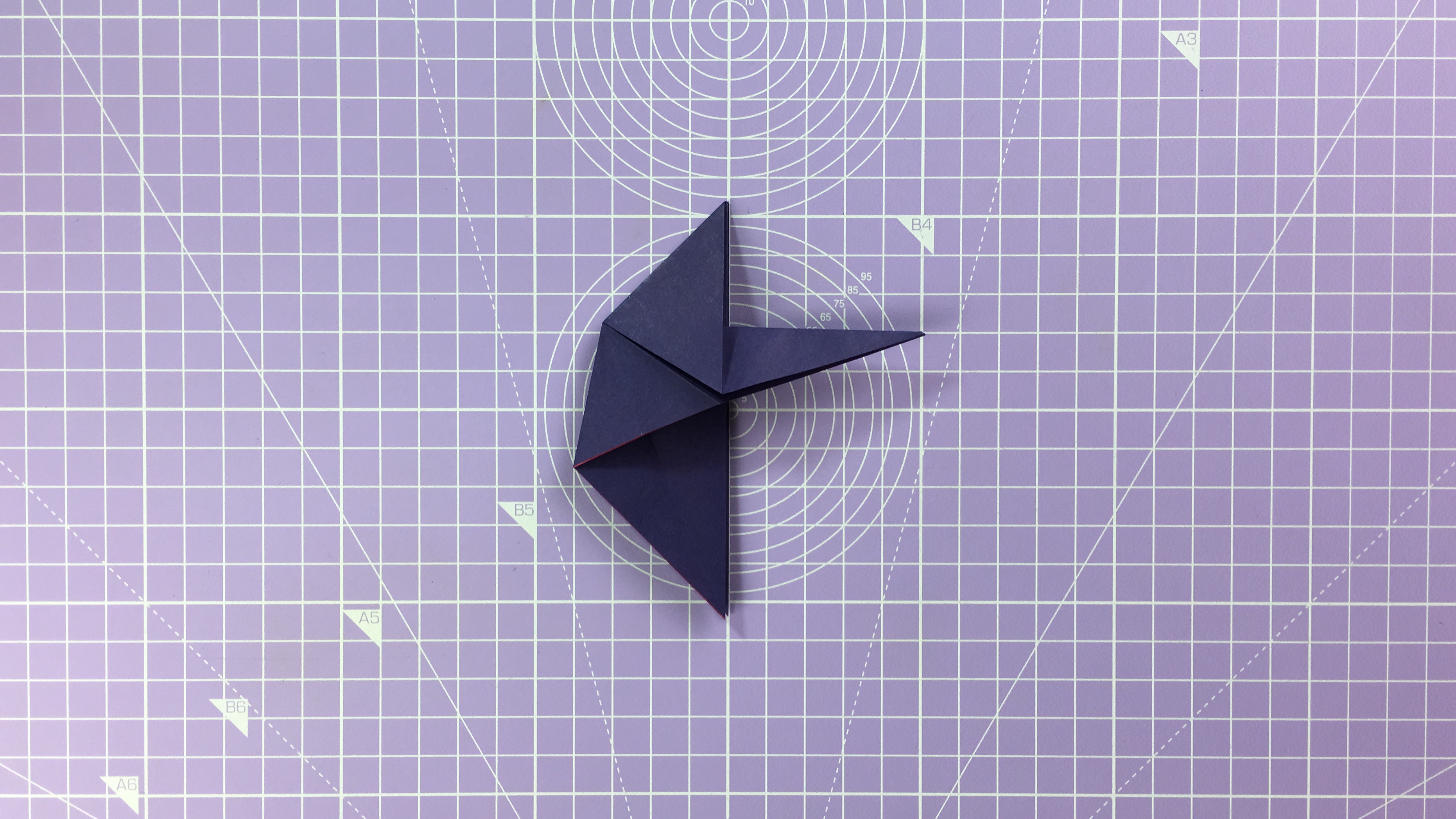 How to make an origami rabbit – step 9