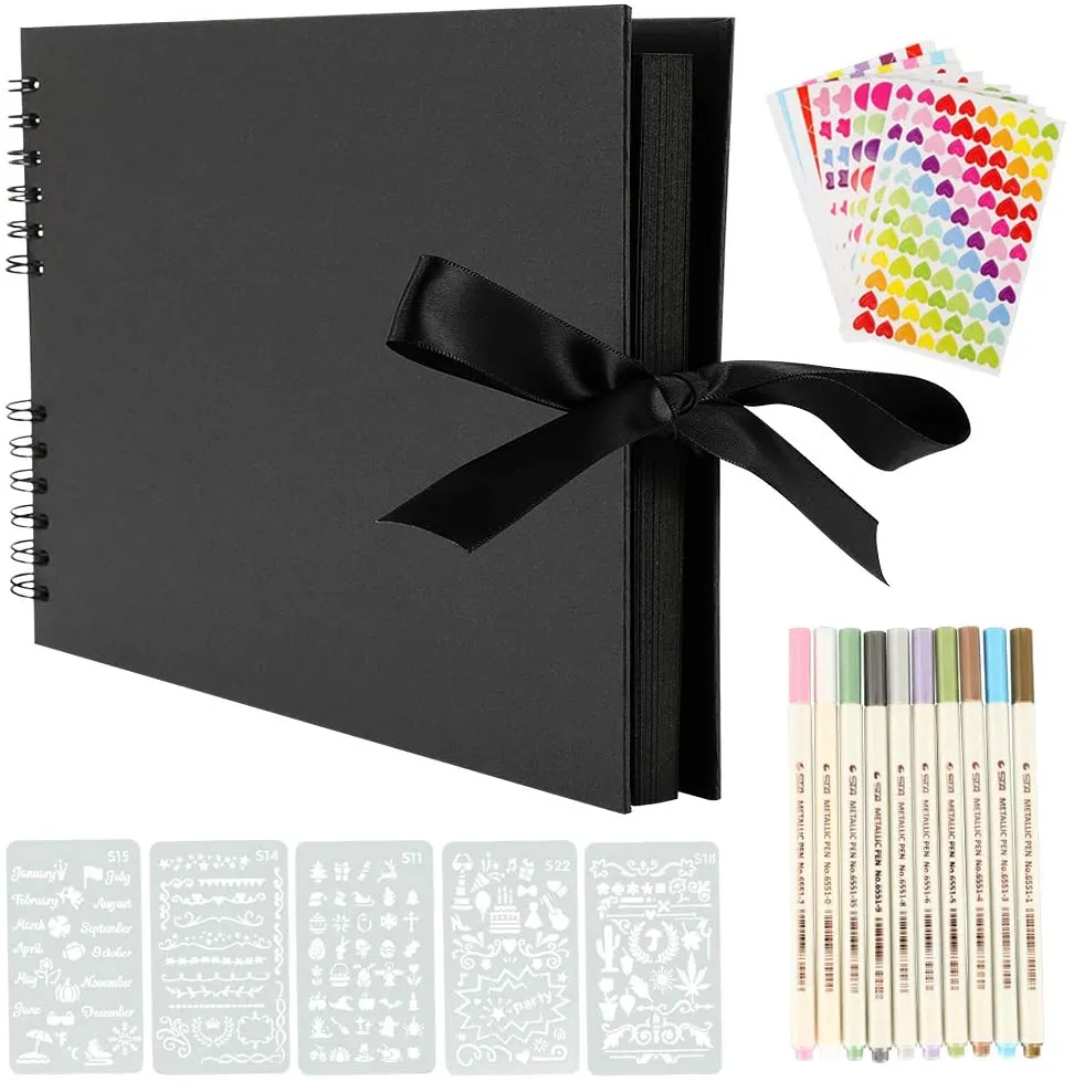 Unboxing “The Ultimate Scrapbook Supplies Kit” and Creating a Sample Page 