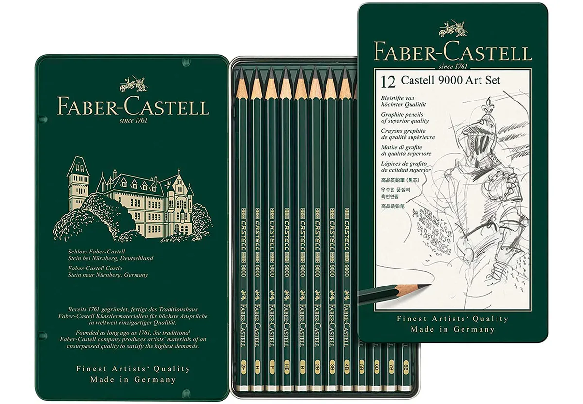 Best watercolor pencils – Winsor and Newton 9000 set