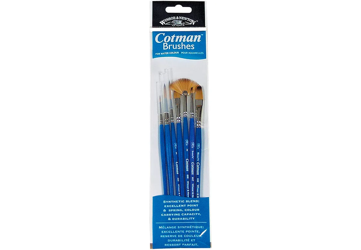 Best watercolor pencils – Winsor and Newton Cotman brushes