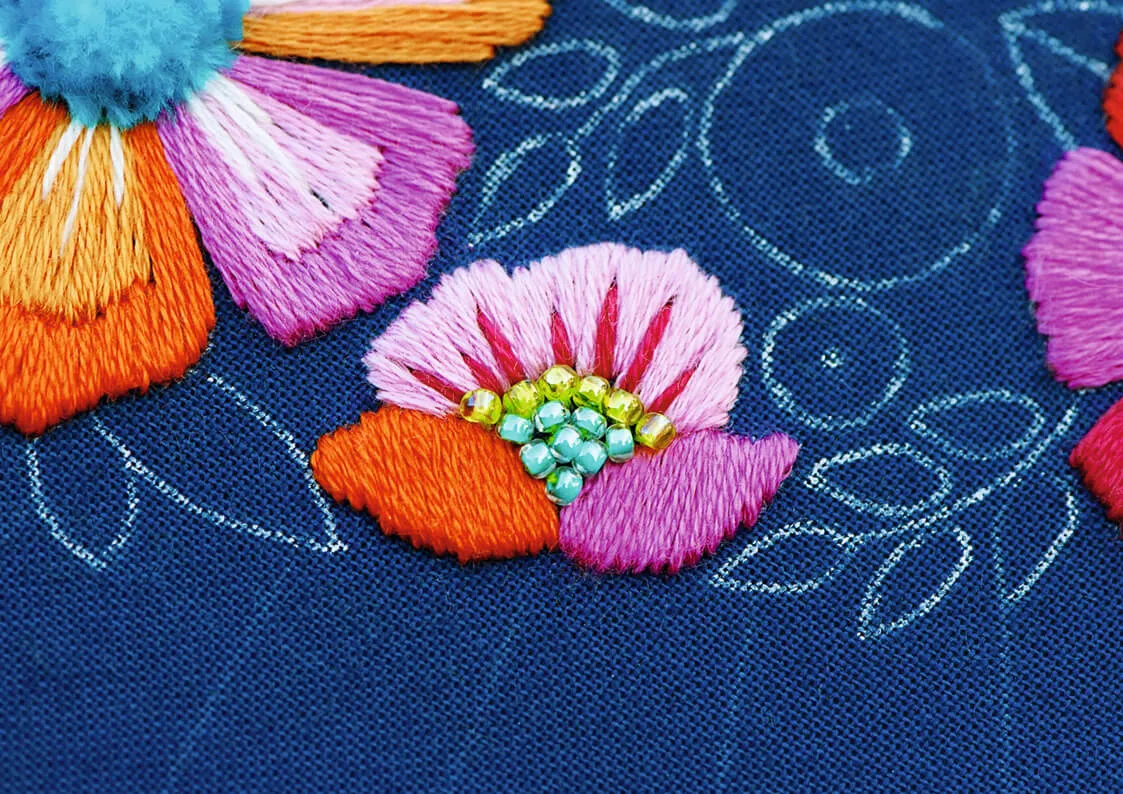 How using two layers of fabric can help your embroidery