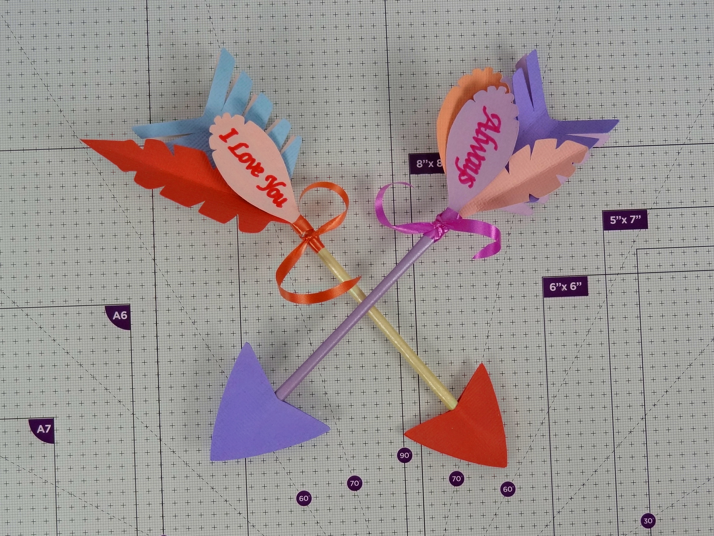 how to make a paper arrow final