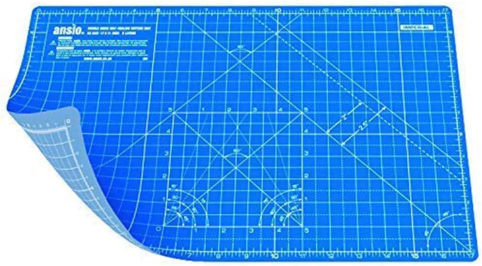 Cutting Mat for Sewing & Crafts, Sturdy Rotary Cutting Mat, Large