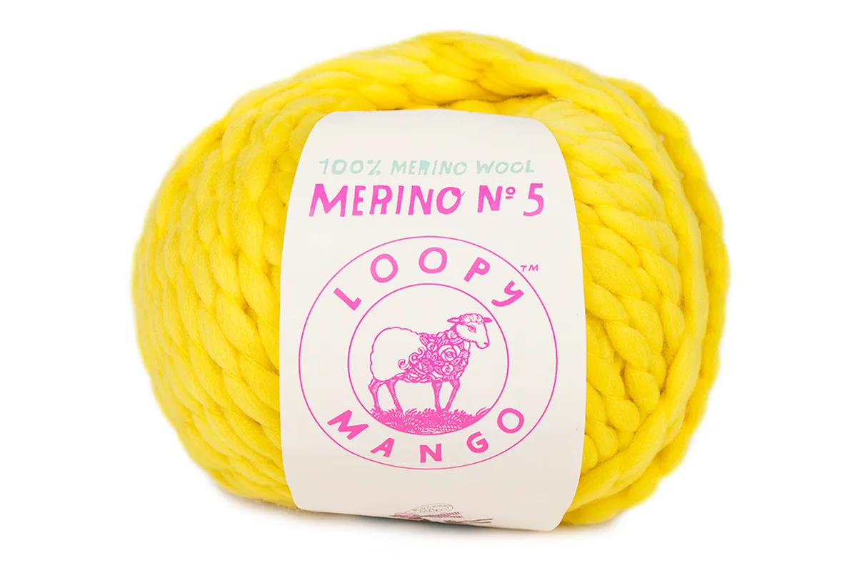 Loopy Mango Jumbo Super chunky yarn