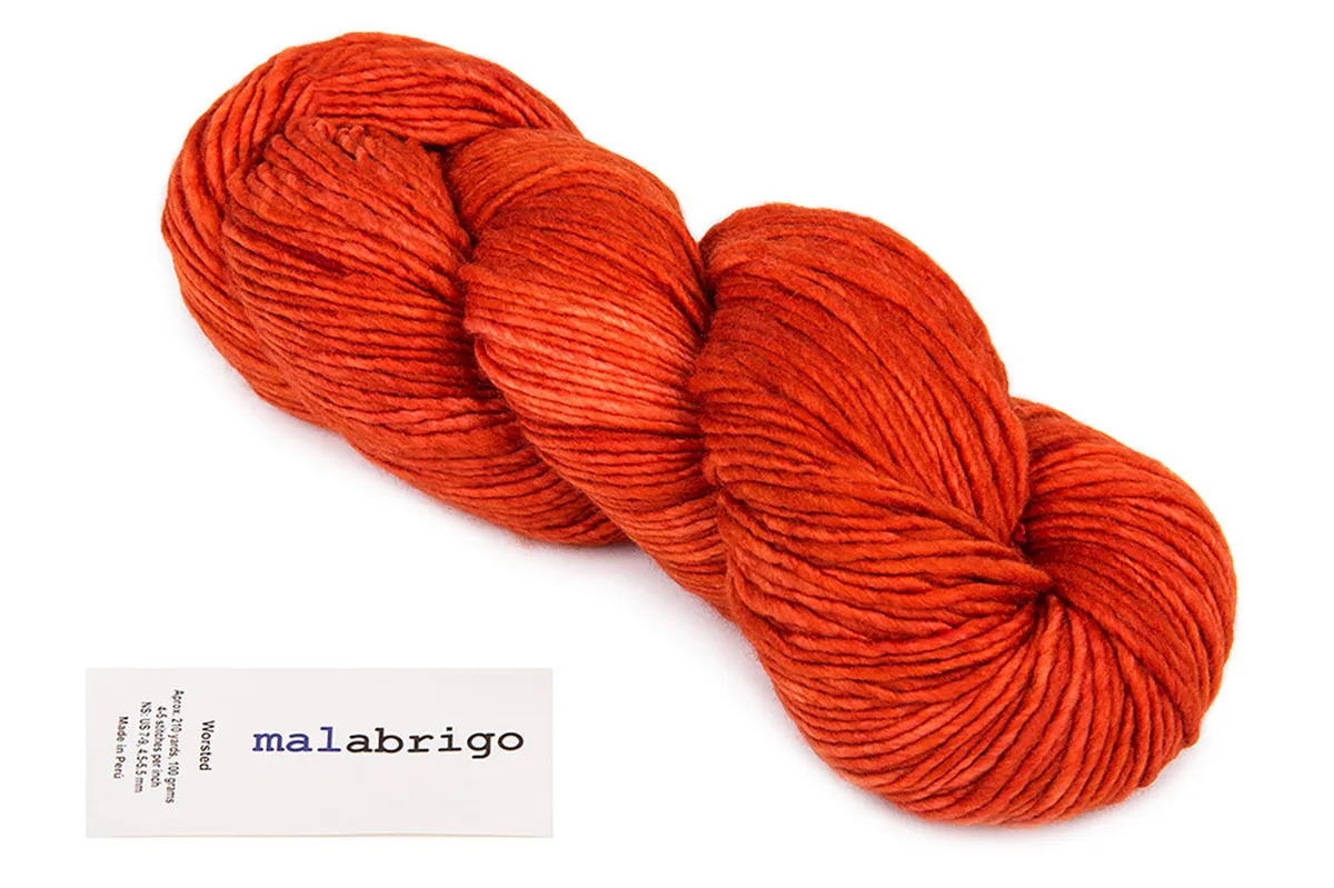 Malabrigo Worsted Merino yarn
