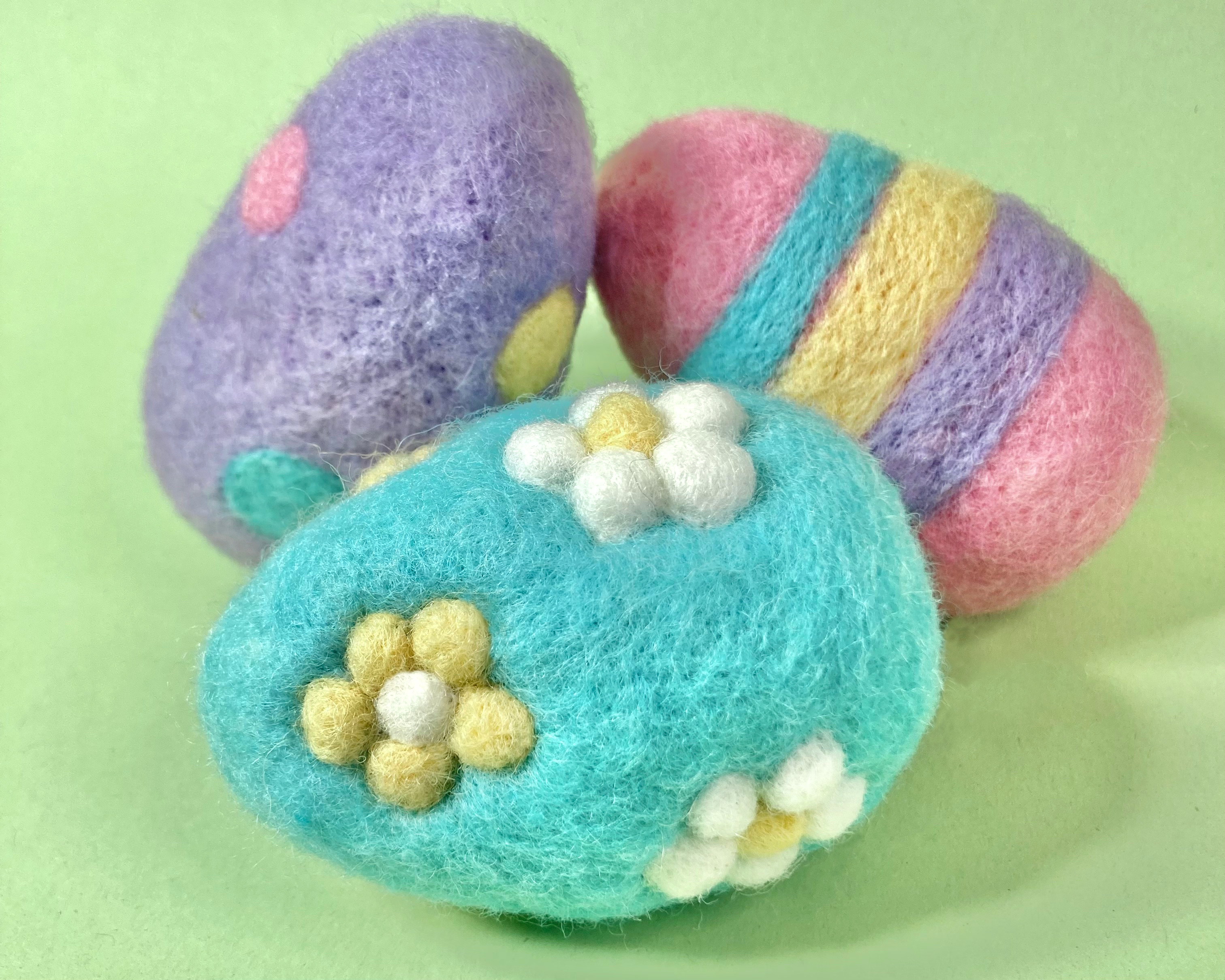 Needle Felted Eggs (Cover)