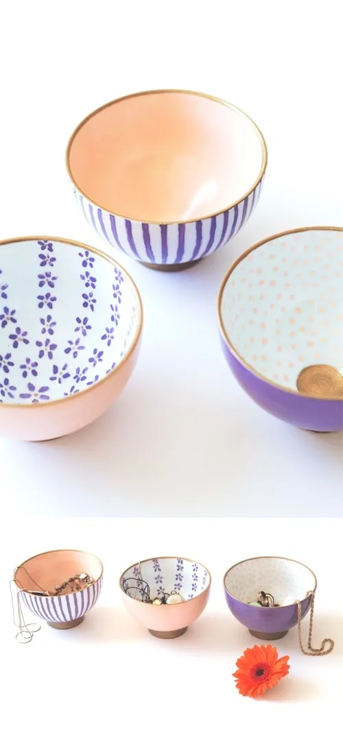 The Lovely Drawer's pottery painting ideas