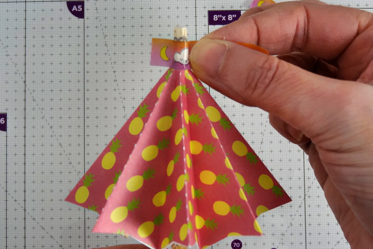 how to make a small paper umbrella 19