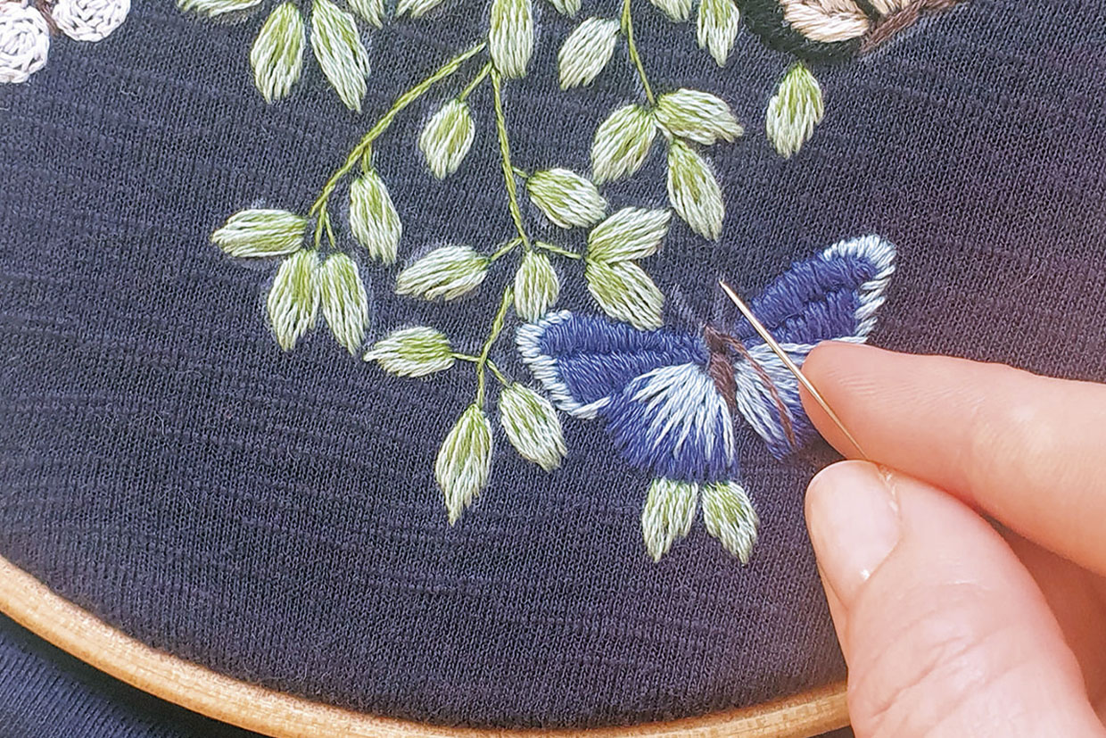 tshirt embroidery step 11