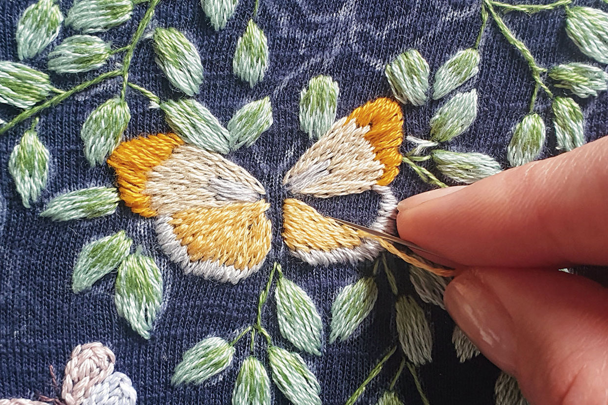 tshirt embroidery step 6