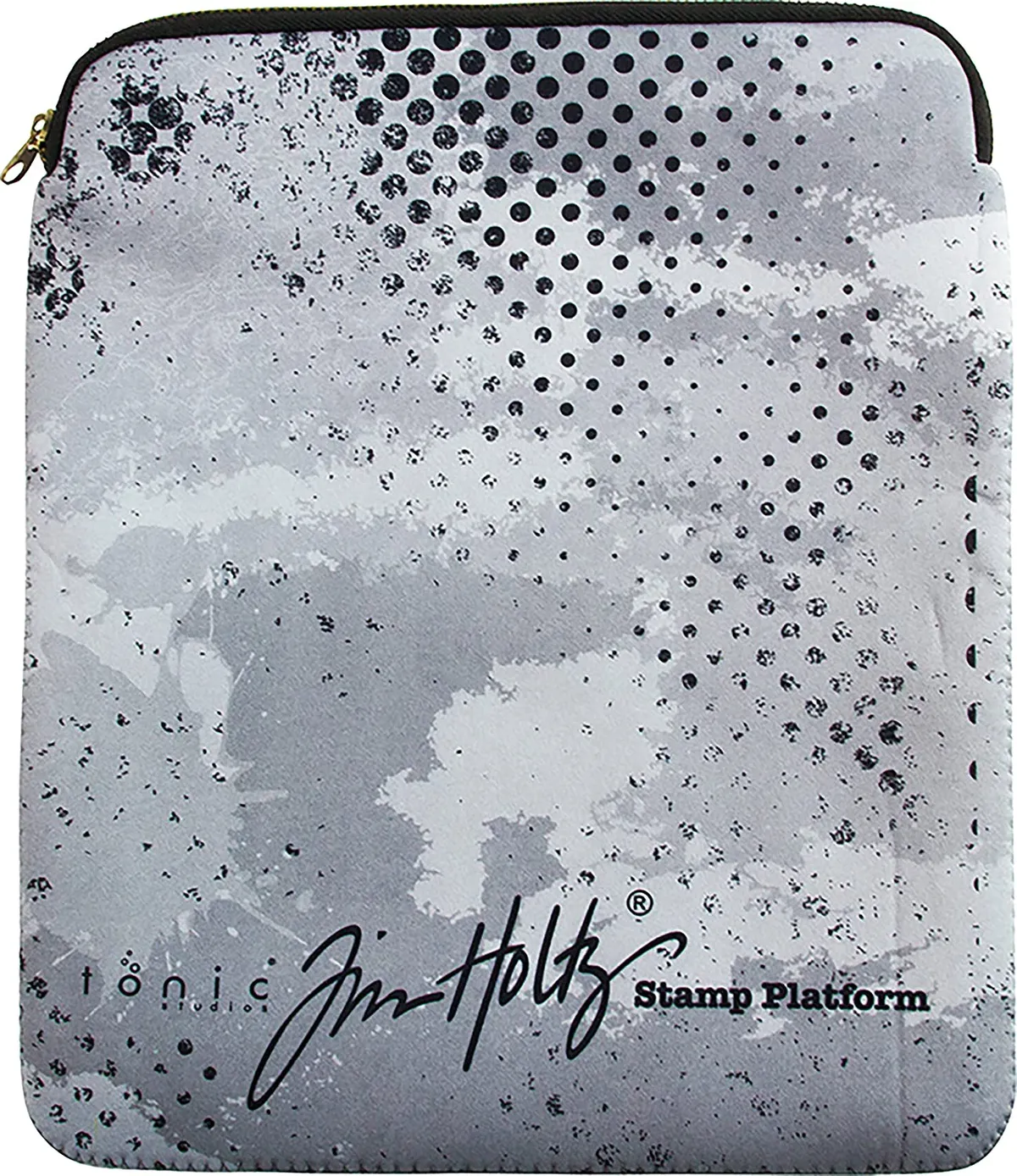 Best stamping platforms - Tonic Studios 1710E Tim Holtz Stamping Platform Zipper Sleeve, Multi-Colour