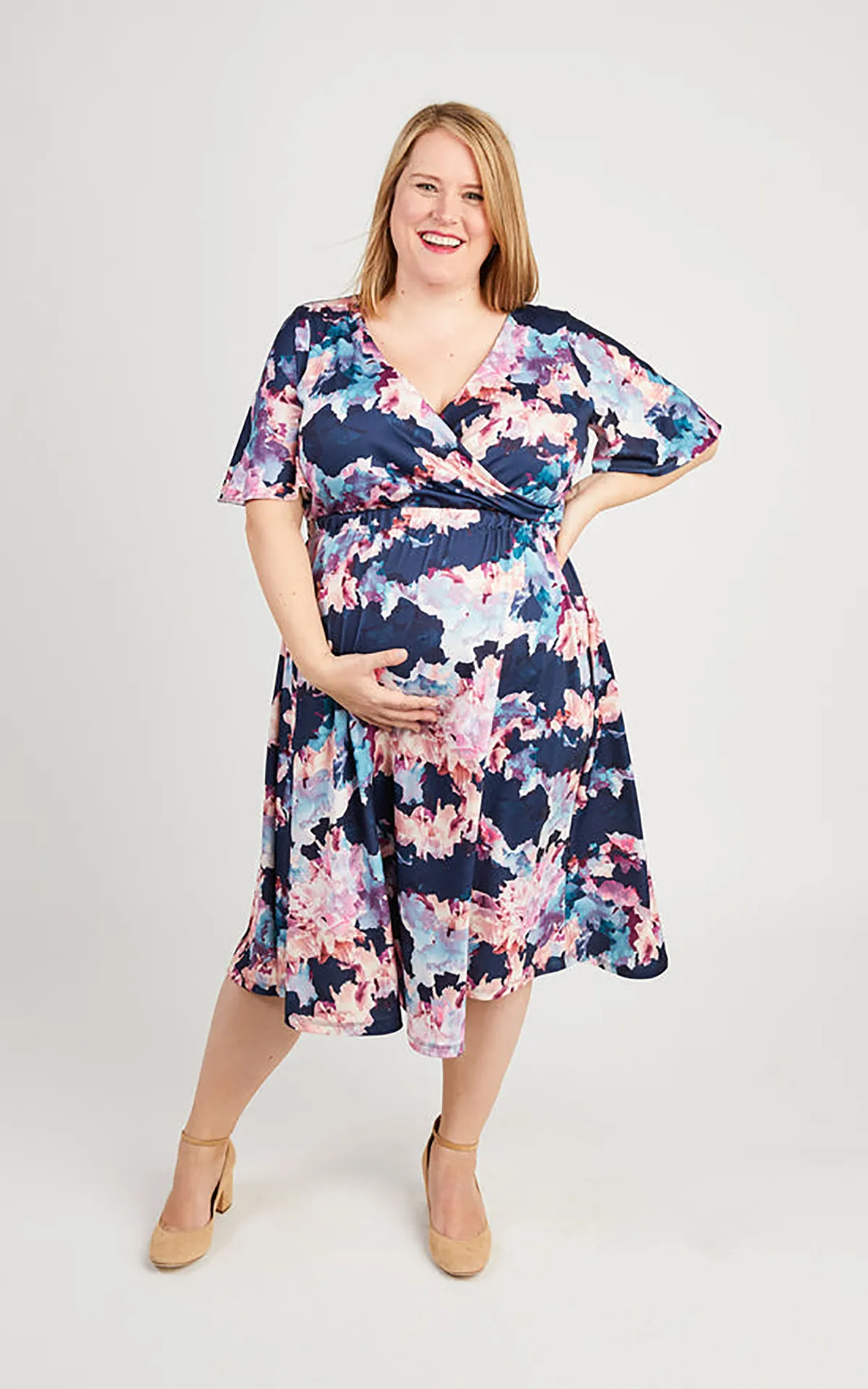 Cashmerette Alcott maternity sewing pattern