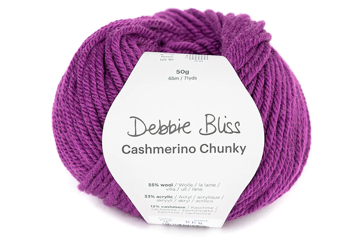 Debbie Bliss Cashmerino Chunky yarn