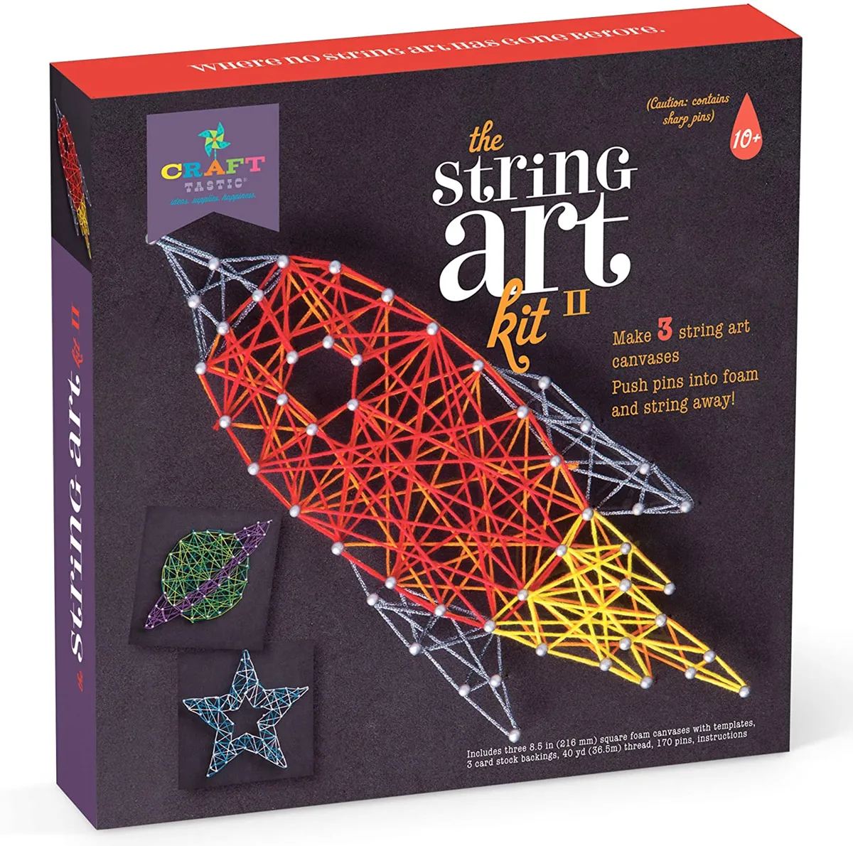 Rocket string art kit