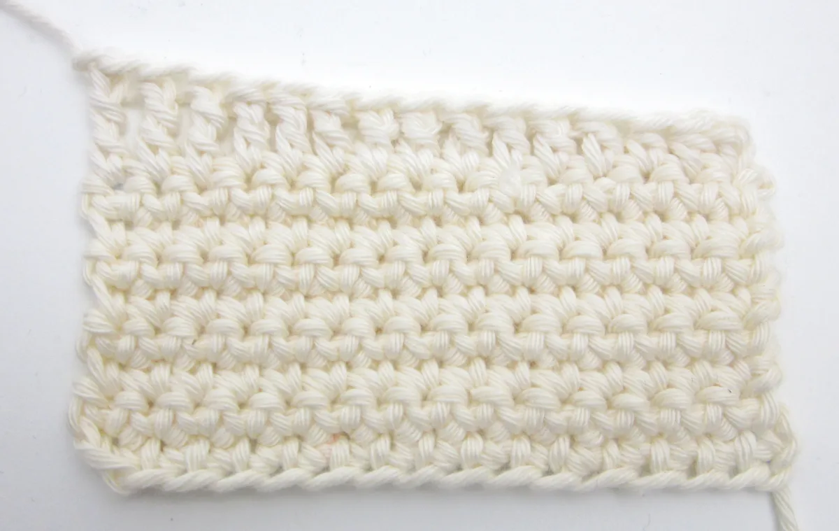 how to crochet extended stitches - example 02