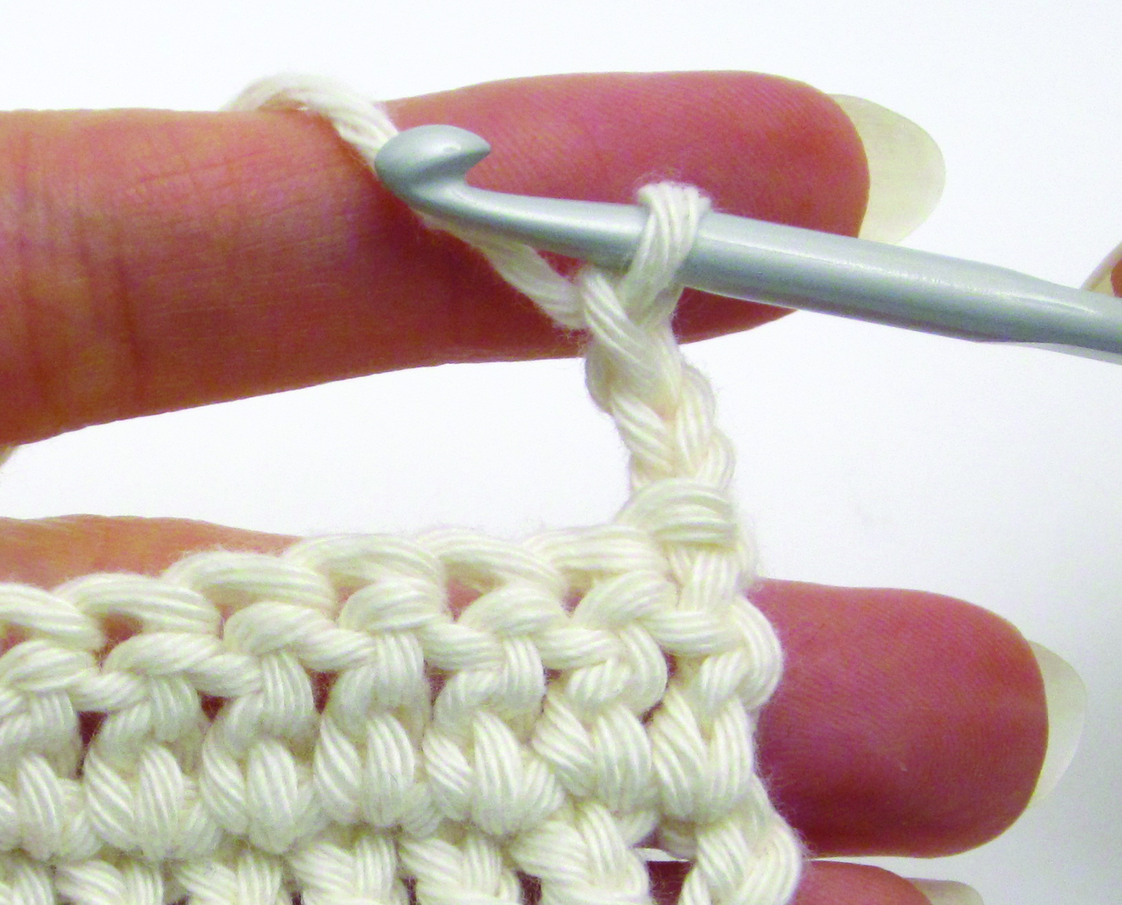 how to crochet extended stitches – step 01