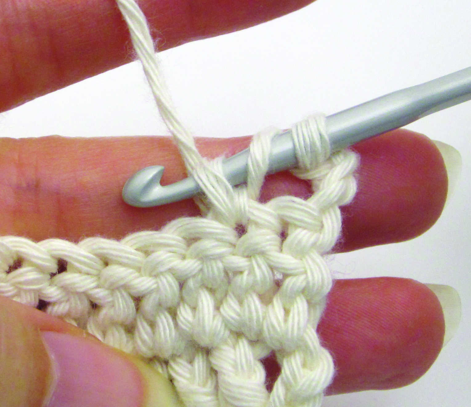 how to crochet extended stitches – step 03