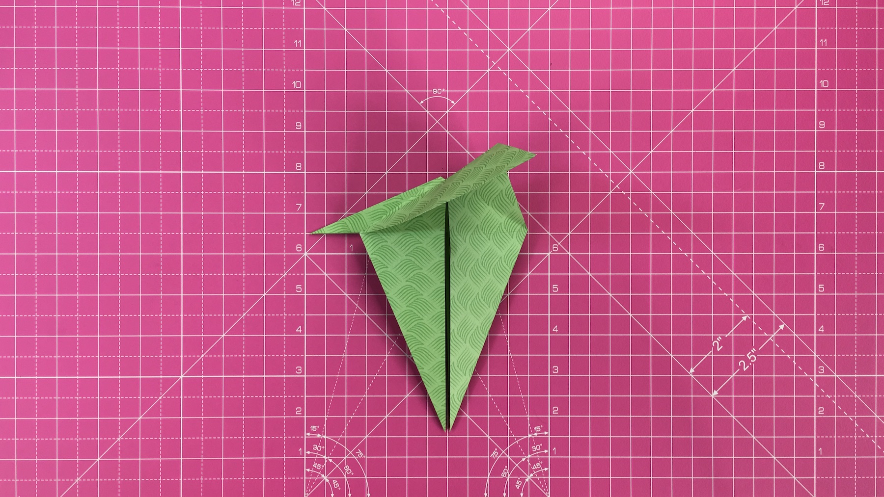 Folding angles British Origami