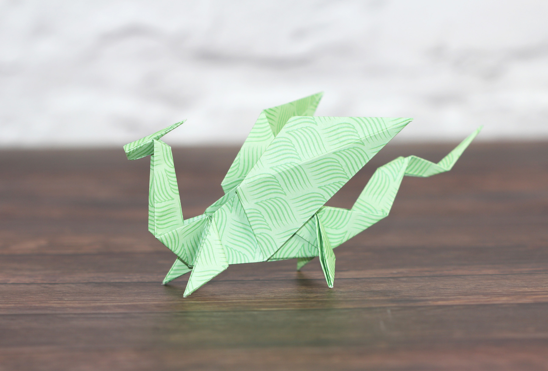 Origami dragon 1