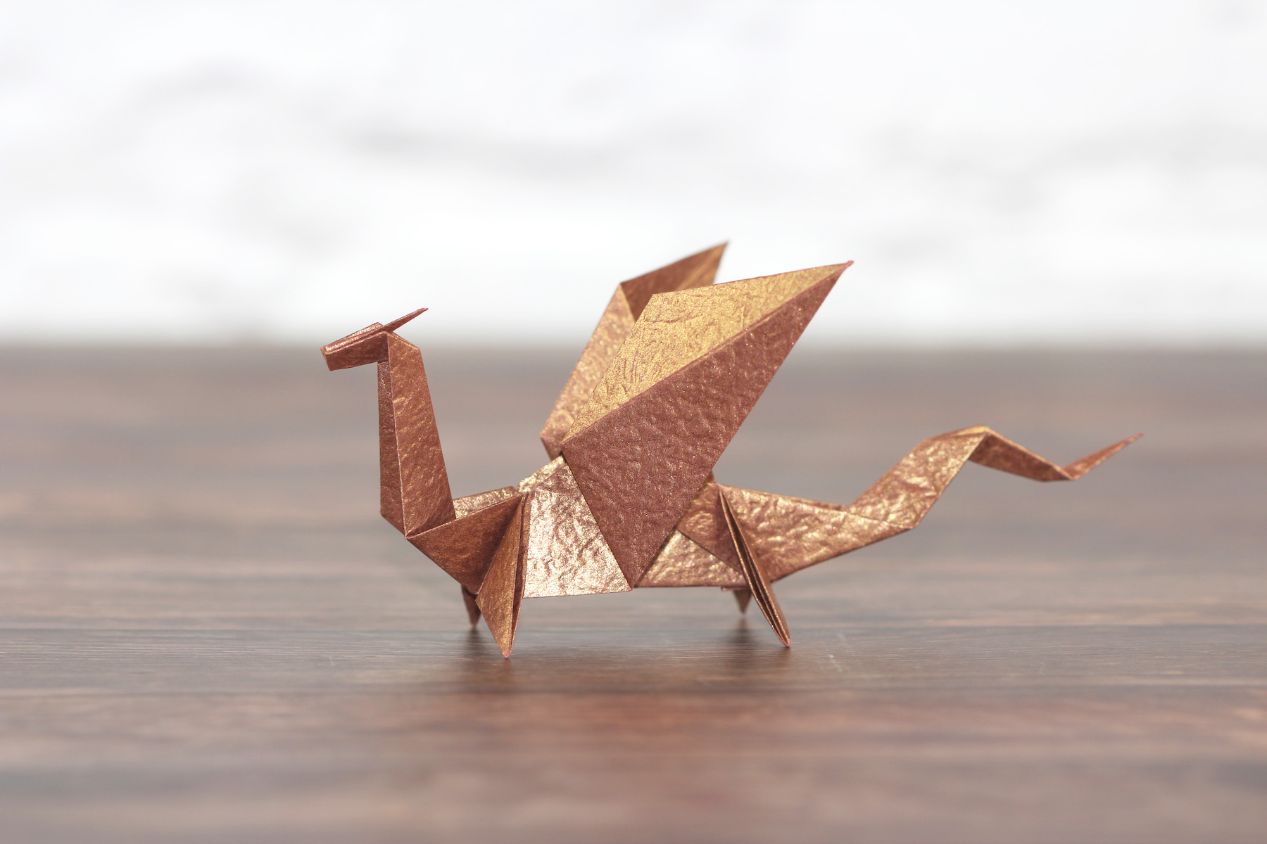 paper folding – dragon origami