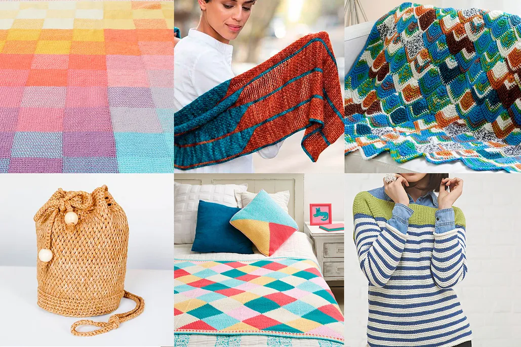 Top 20 Tunisian Crochet patterns - Gathered