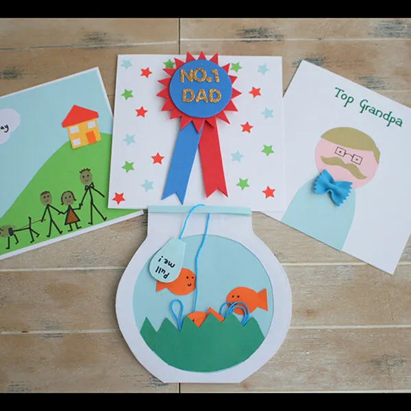 four father's day card ideas