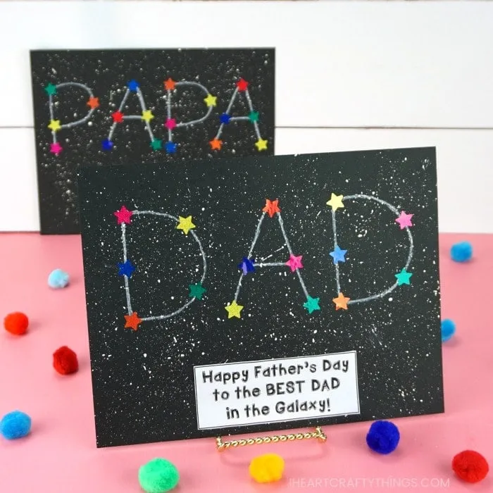 father's day card ideas - constellation
