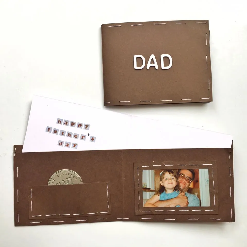father's day card ideas - wallet