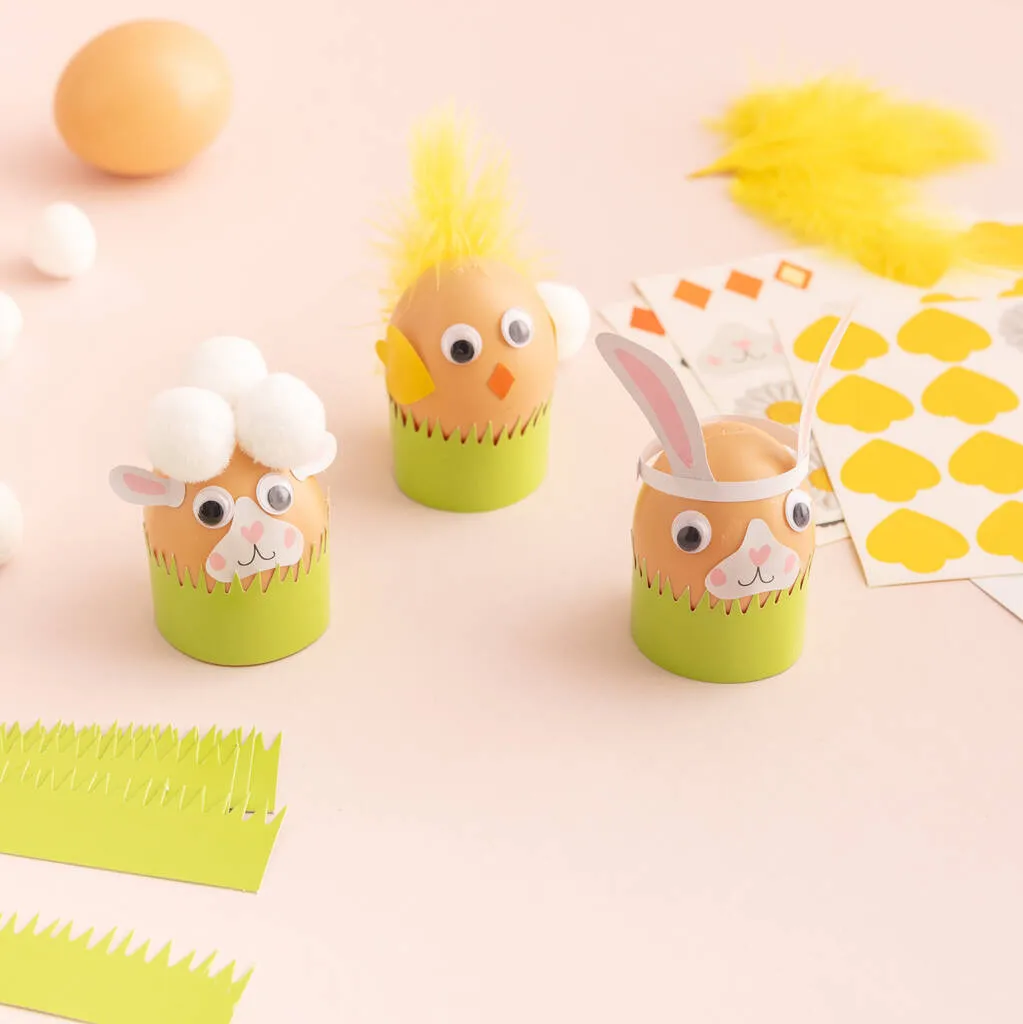 Easter egg craft decorating kit