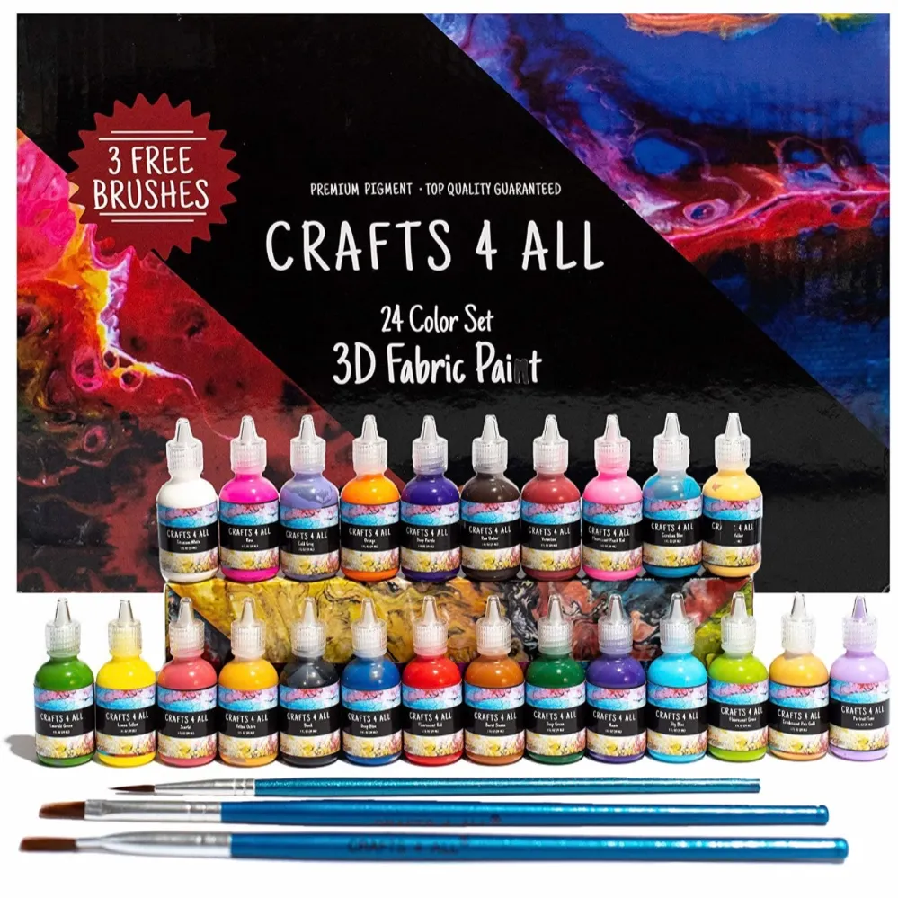 Crafts 4 All Fabric Paint Set