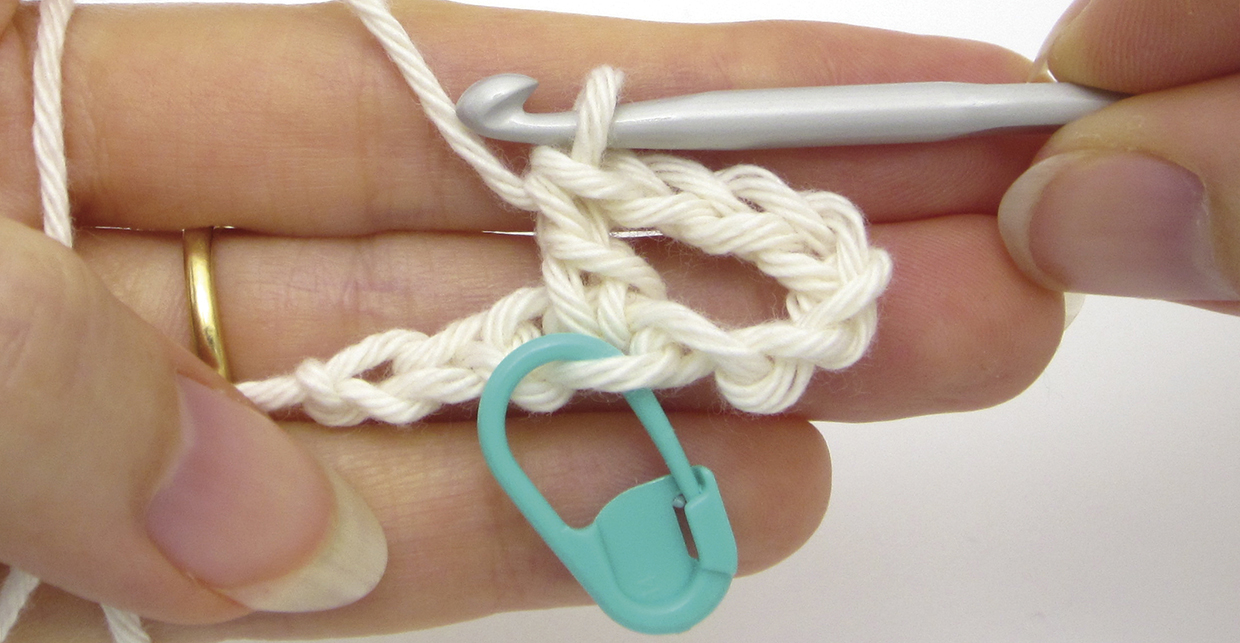 How to do bruges crochet – step 3