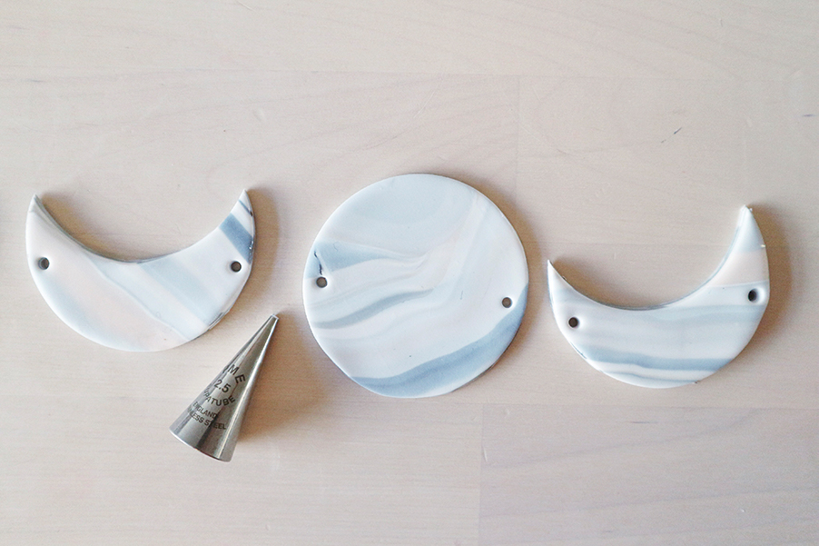 How to make a moon phase garland Step 3