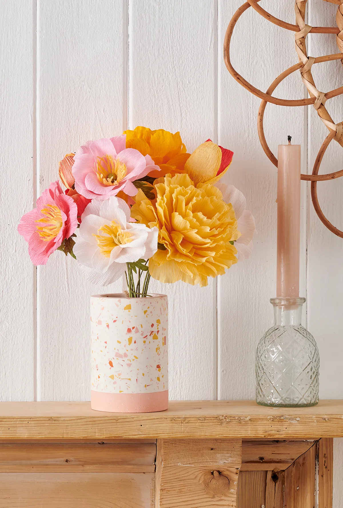 How to make a terrazzo vase