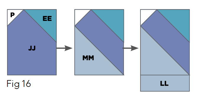 Mountain quilt figure 16 diagram