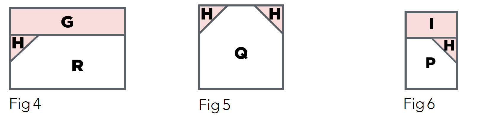 Mountain quilt figure 4 5 6 quilt diagram