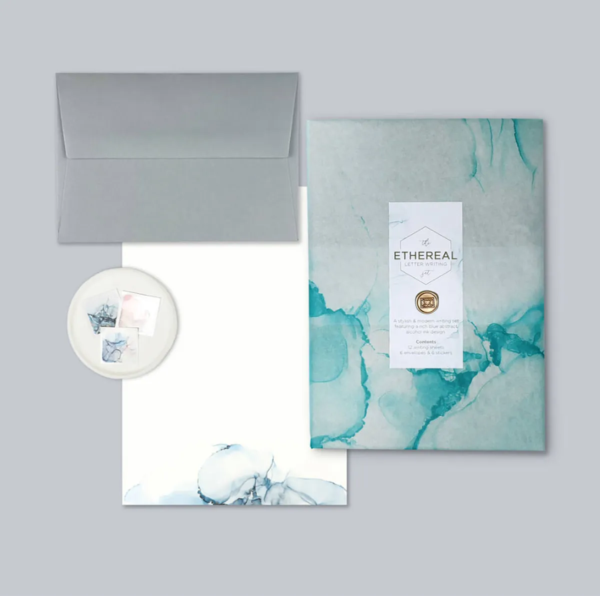 Ethereal letter writing set