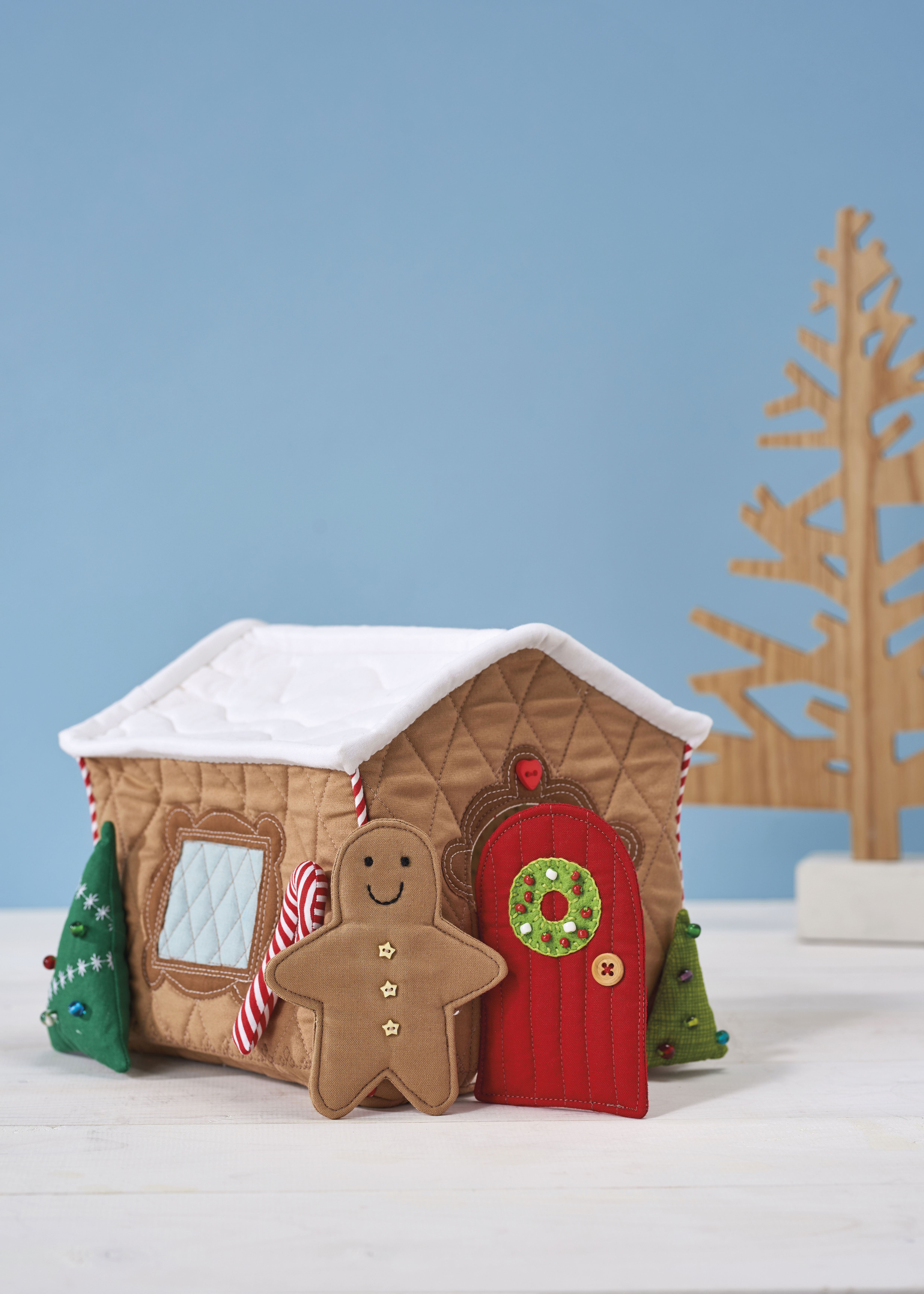 Gingerbread house pattern