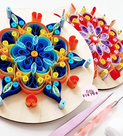 64Pcs Paper Quilling Kits - Best paper quilling kits for beginners