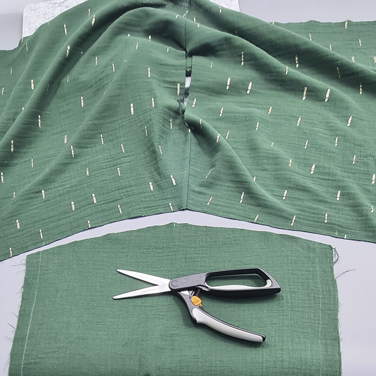 Step 3 – sewing the shoulders