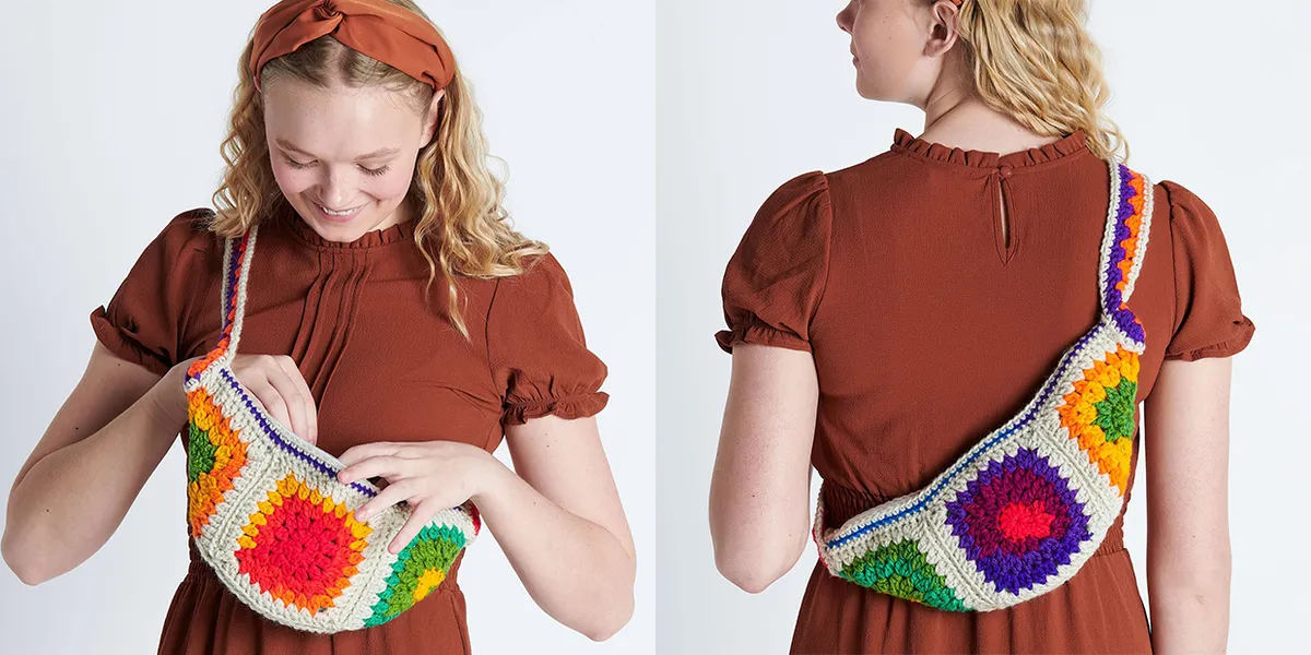 Granny fanny pack crochet pattern01
