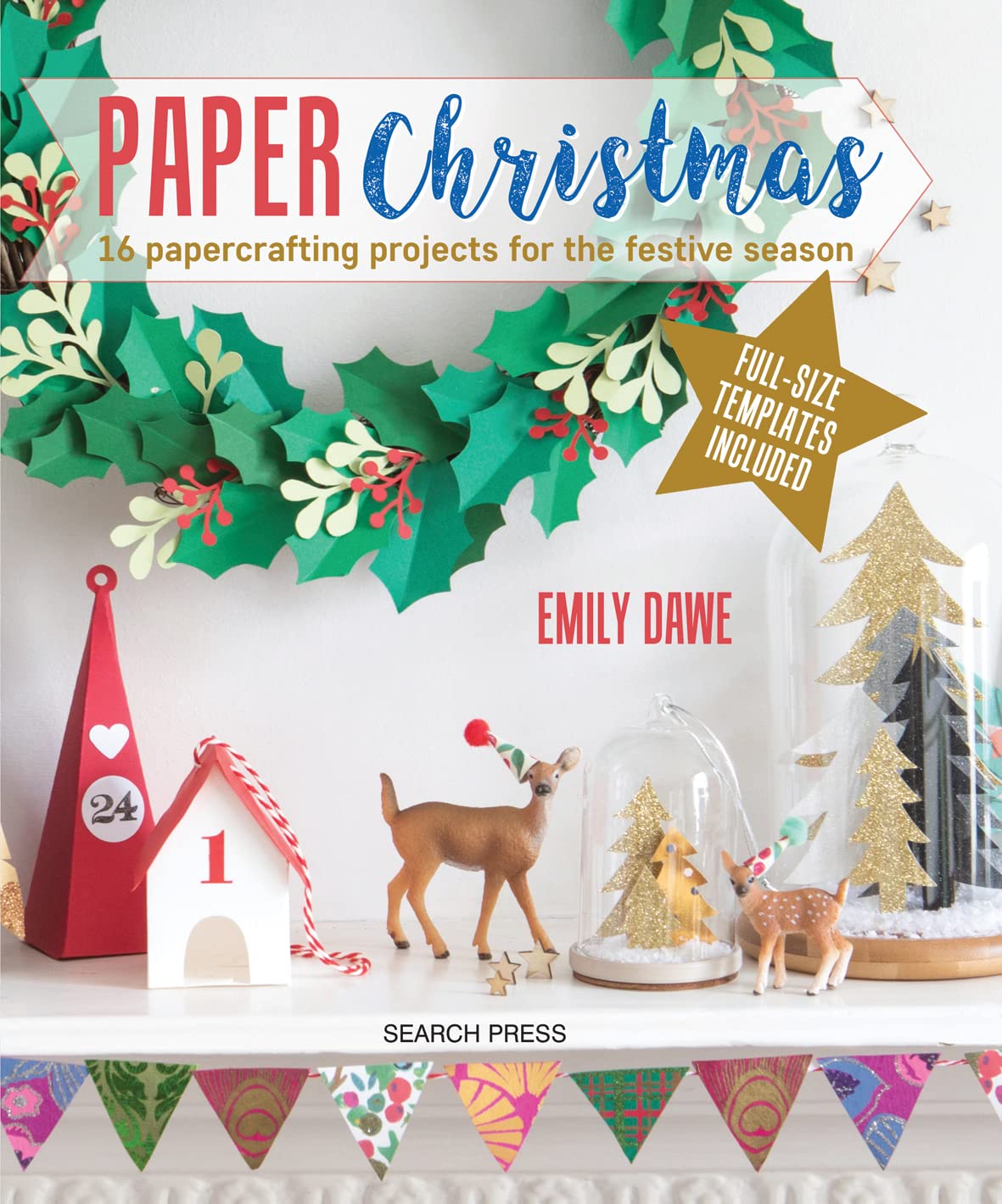 How to make an origami Santa – Paper Christmas book
