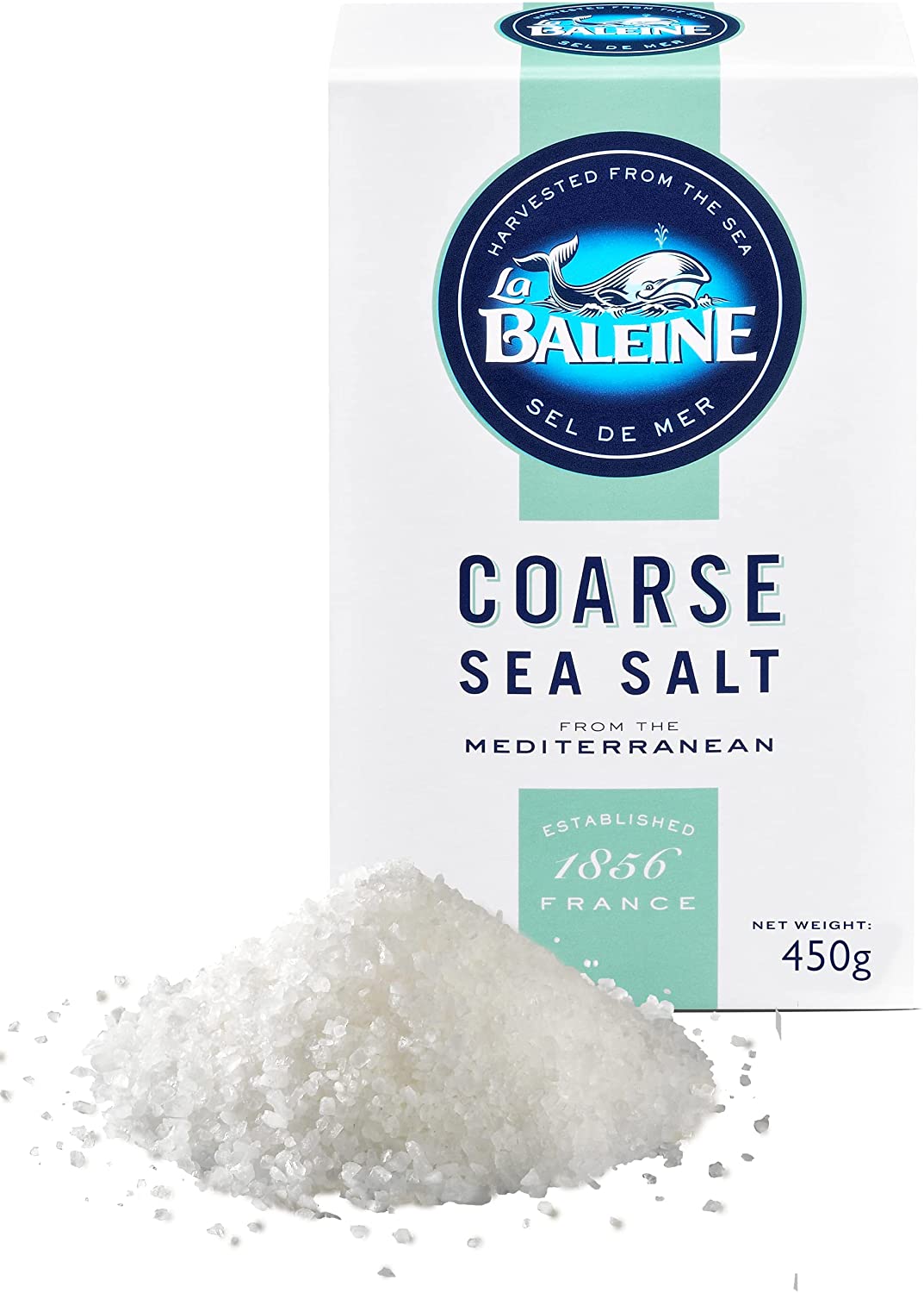 Silk painting supplies – La Baleine Salt, coarse sea salt
