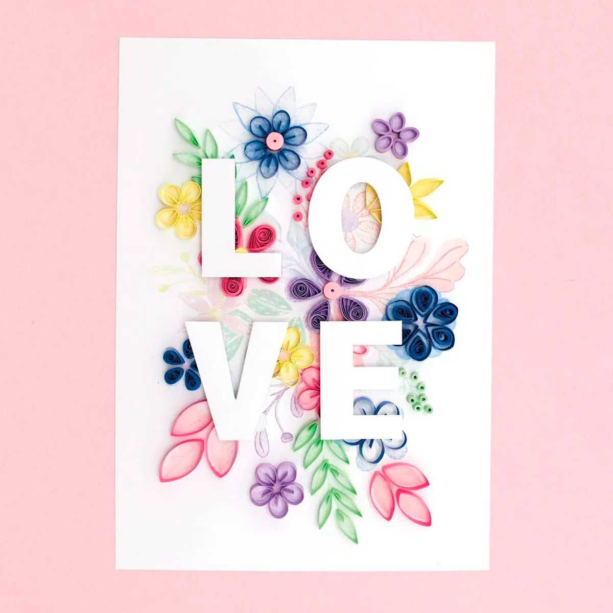 Katy Sue Love paper quilling kit