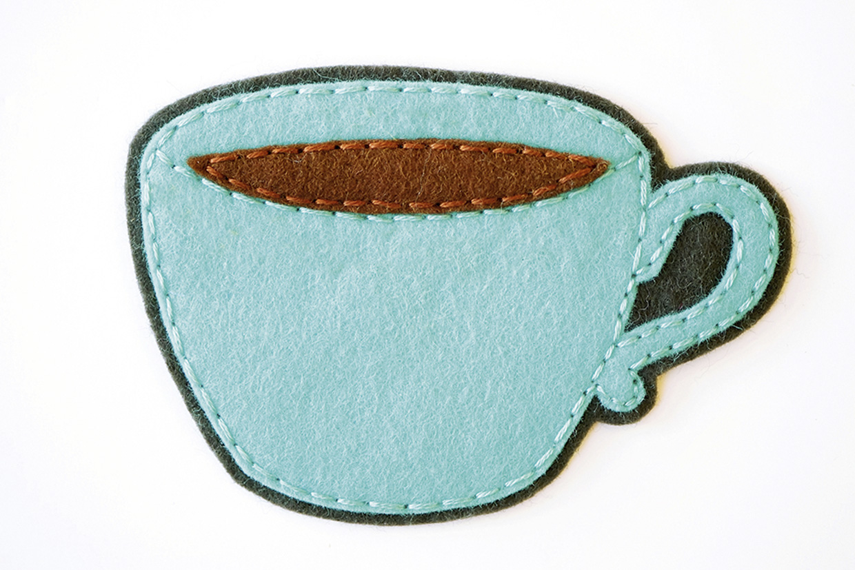 teacup embroidery step 1