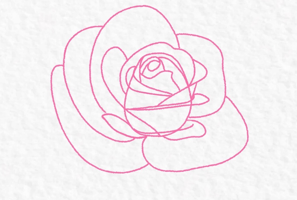 How to Draw a Rose: A Step by Step Guide