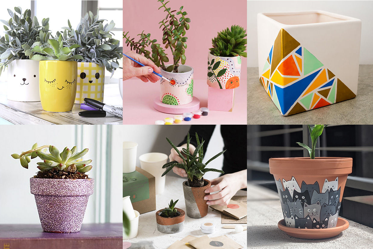 17 Plant pot painting ideas - Gathered